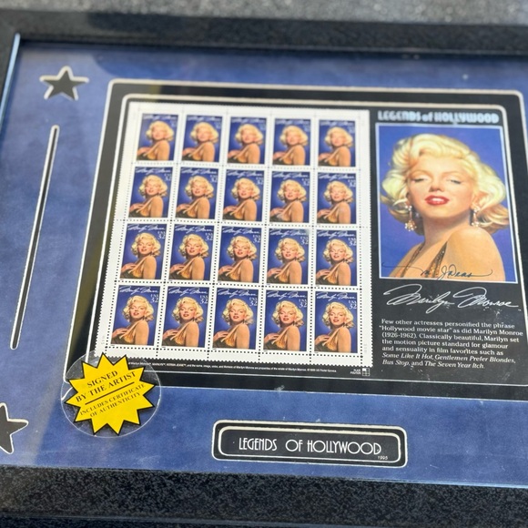 Marilyn Monroe 1st position Collector´s Pane custom...